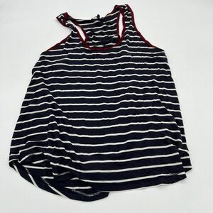 PJ Salvage Racer Back Striped Tank size medium